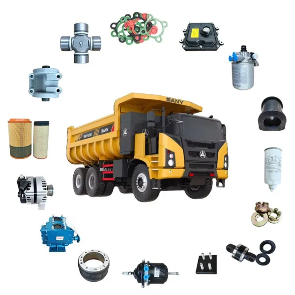 SANY SKT90S 90-Ton Mining Dump Truck & Genuine Spare Parts | Competitive Pricing - Image 4