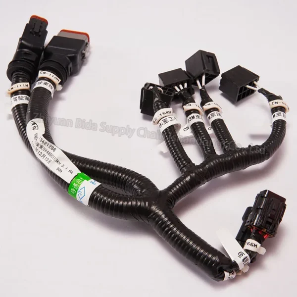 SANY SY485 SY500 SY550 Excavator Control Switch Harness 13421286 SY485C113KH516A - Image 3