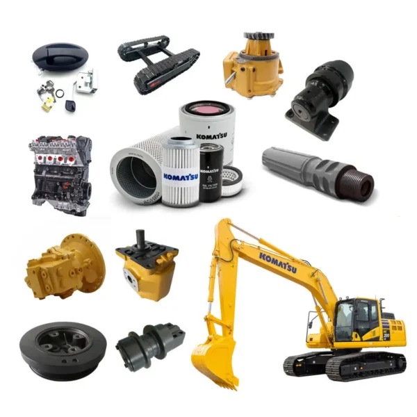 Komatsu PC220-7 & PC200-7 Excavator Final Drive, Bơm thủy lực, Solenoid Valve Parts - Image 4