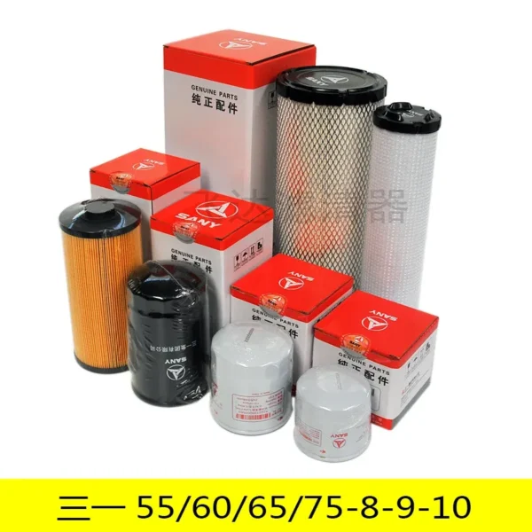 Original Sany SY60C Excavator Fuel Filter Element - High Efficiency Mechanical Replacement - Image 6