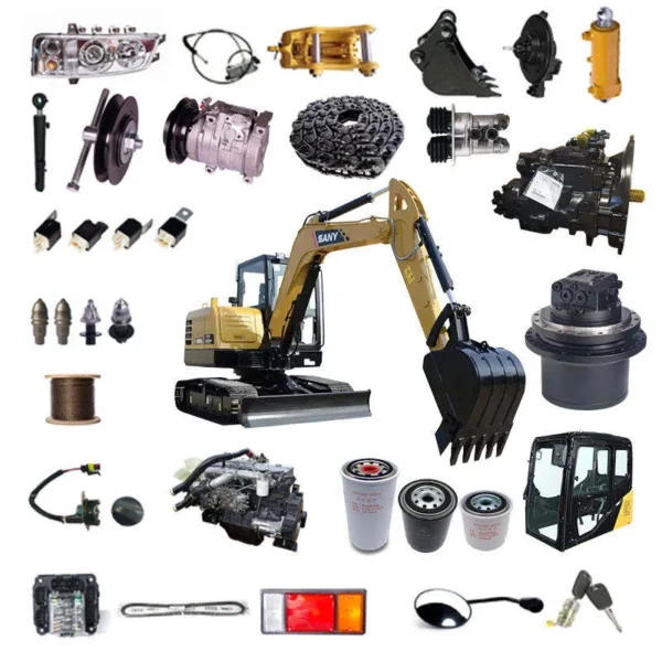 Genuine SANY SY750 Track Roller & المضخة الهيدروليكية | OEM Excavator Parts