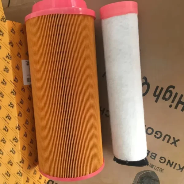 Genuine JCB Air Filter Set (Inner & Outer) | Part No. 32915802 | 3CX/Backhoe Compatible - Image 2