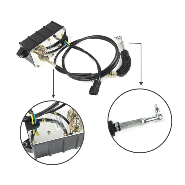 AC2-1500 (AC1500) Throttle Motor for Sany SY215  SY135  SY335 SY235  Excavators  Accelerator Motor Replacement - Image 4