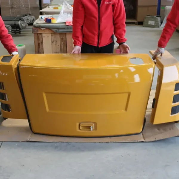 番号 55 Engine Cover  Sany Excavator Parts Water tank Cover for Sany - Image 3