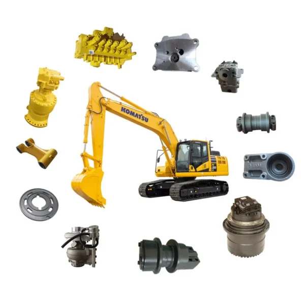 Komatsu PC220-7 & PC200-7 Excavator Final Drive, Bơm thủy lực, Solenoid Valve Parts - Image 3