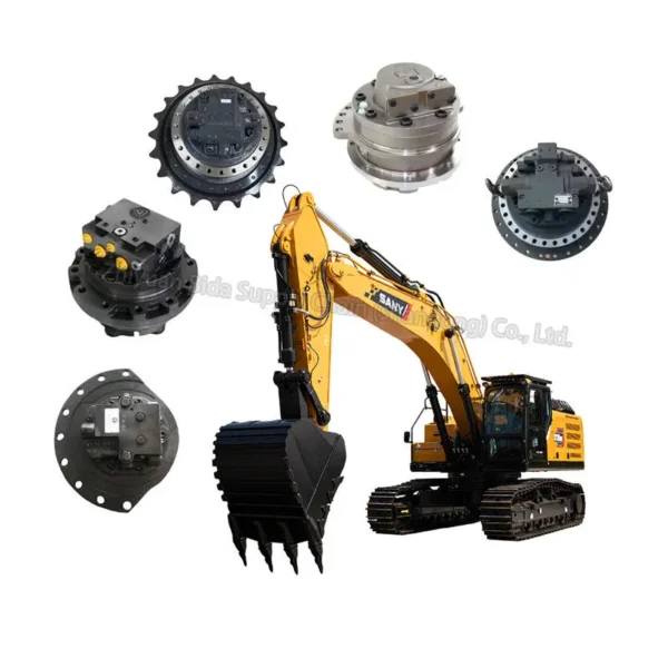 SANY SY65/SY365 Excavator Travel Motor Head - Hydraulic Track Drive Motor B220501000152 - Image 3