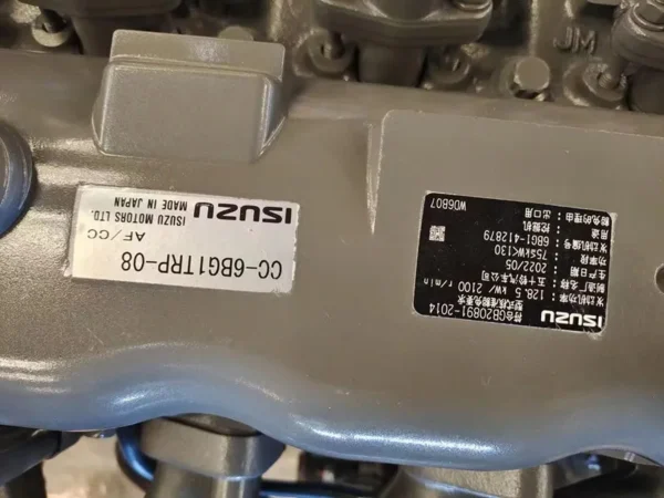 Genuine SANY Excavator Engine 6HK1 133kW 60347712 for SY220/SY225 - Image 4