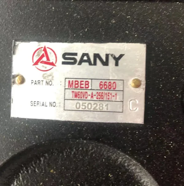 Sany SY305 SY335 SY365 Excavator Main Reducer Assembly TM60VD-A-256/151 - Image 5