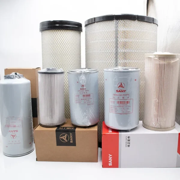 Sany SY26 Excavator Maintenance Filter Kit - OEM Replacement Parts