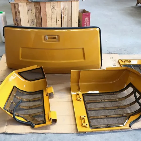 番号 55 Engine Cover  Sany Excavator Parts Water tank Cover for Sany - Image 2