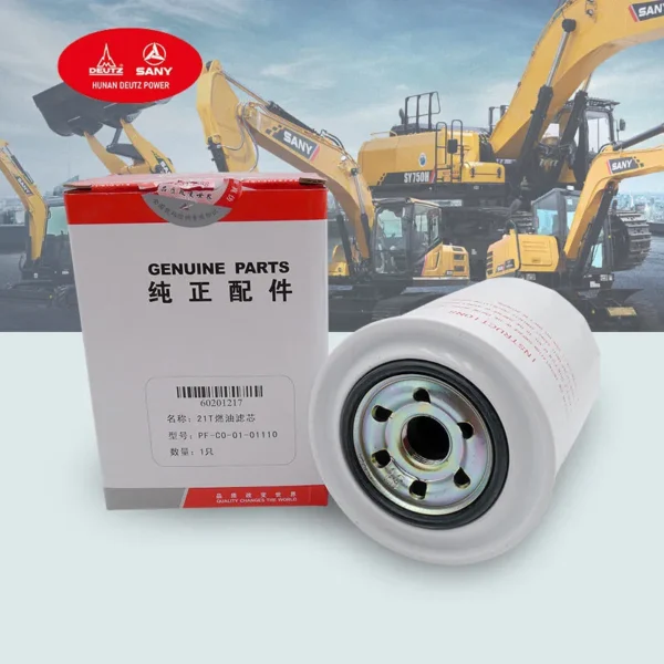SANY SY215/SY265/SY135 Oil Filter - B222100000494 & 60333601 - Image 5