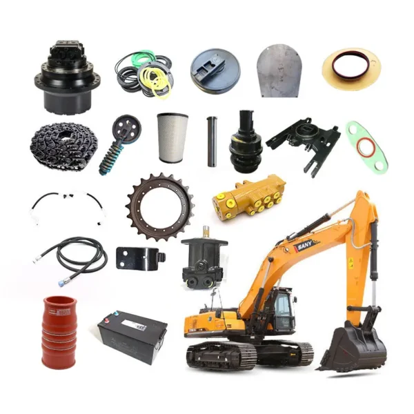 Sany SY55C Excavator Genuine Parts - Hydraulic Components & Final Drive Assembly - Image 3