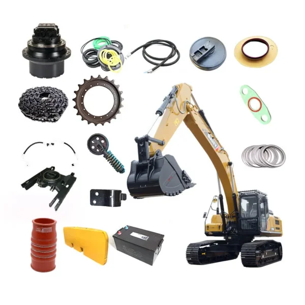 Sany SY55C Excavator Genuine Parts - Hydraulic Components & Final Drive Assembly - Image 2