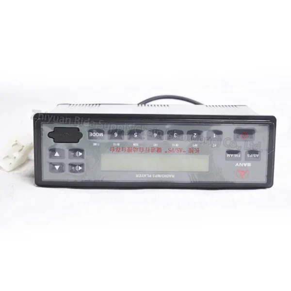 SANY 60197594 Radio MP3 Player w/USB for SY485/SY500/SY550 Excavator