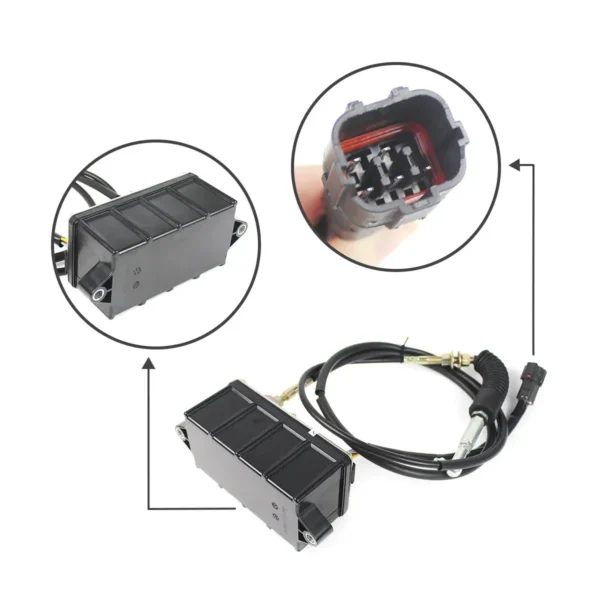 AC2-1500 (AC1500) Throttle Motor for Sany SY215  SY135  SY335 SY235  Excavators  Accelerator Motor Replacement - Image 5