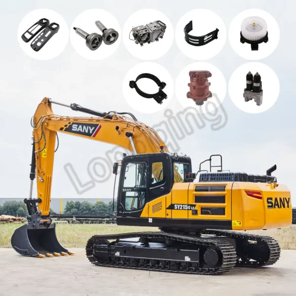 Original SANY SY215 Excavator Spare Parts India  Hydraulic Pump Undercarriage - Image 5