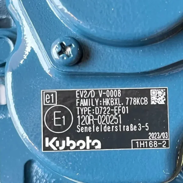 For Complete Engine Assy Kubota 3 Cylinder diesel Engine CSJHPSS k D722 diesel Engine D722 - Image 4
