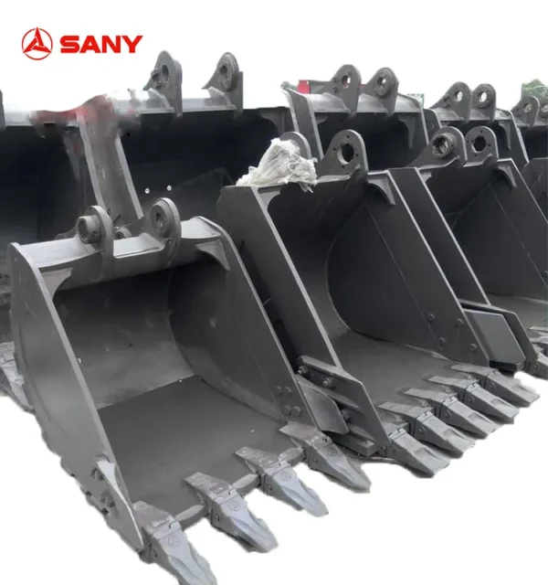 SANY Excavator Spare Parts Bucket & Replacement Components for SY135/SY155/SY205/SY215/SY235 Models