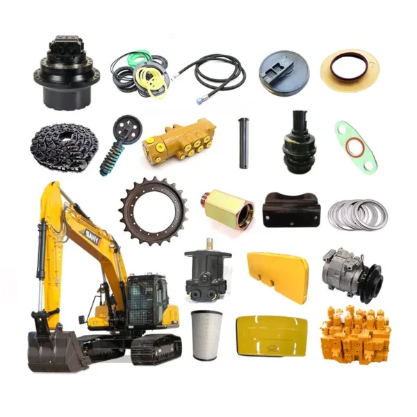 Sany SY55C Excavator Genuine Parts - Hydraulic Components & Final Drive Assembly - Image 5