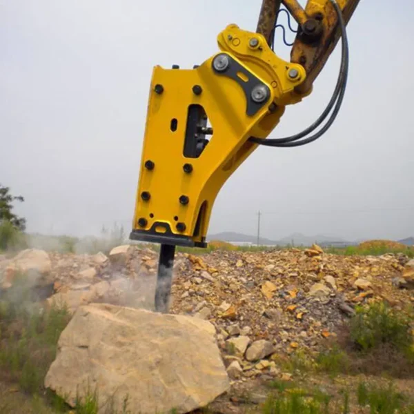 Sany SY68 Hydraulic Hammer Premium Excavator Attachment - Image 2