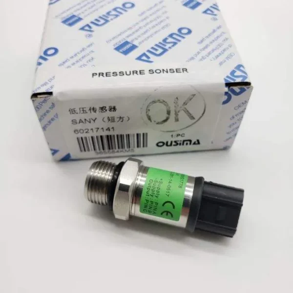SANY Excavator Hydraulic Gear Pump Low Pressure Sensor (Part# 60114798 60217141)