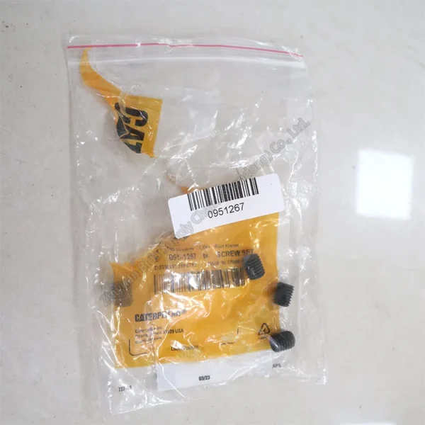 Original Engine Parts SET SCREW; THREAD SIZE and SERIES: M10; SCREW LENGTH: 12MM 095-1267  951267 for Cat