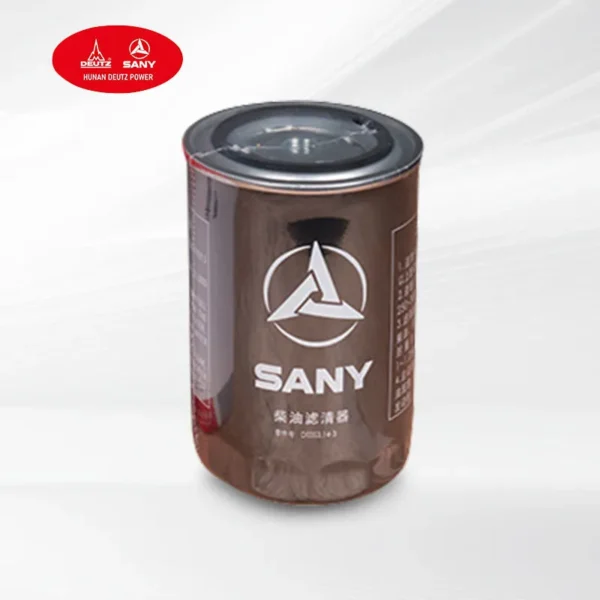 SANY SY65 Excavator Genuine Oil Filter D03S3.14-3 (60231038) for D03S3 Diesel Engine