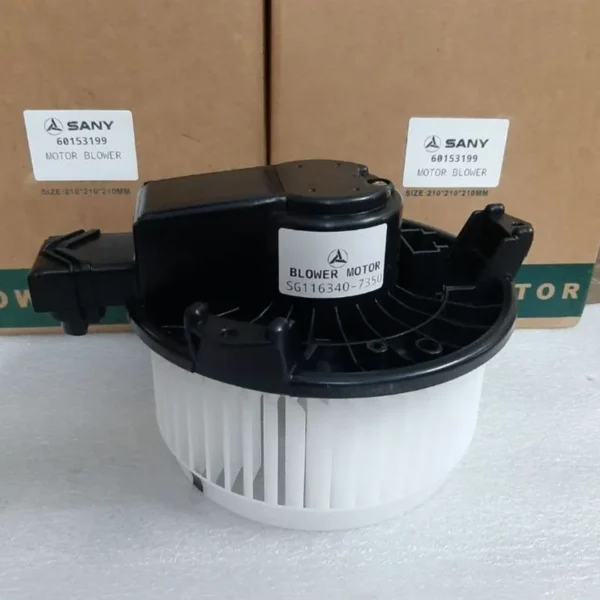 Sany AC Blower Motor for Excavators SY75/SY135/SY215/SY235 Series - OEM HVAC Component