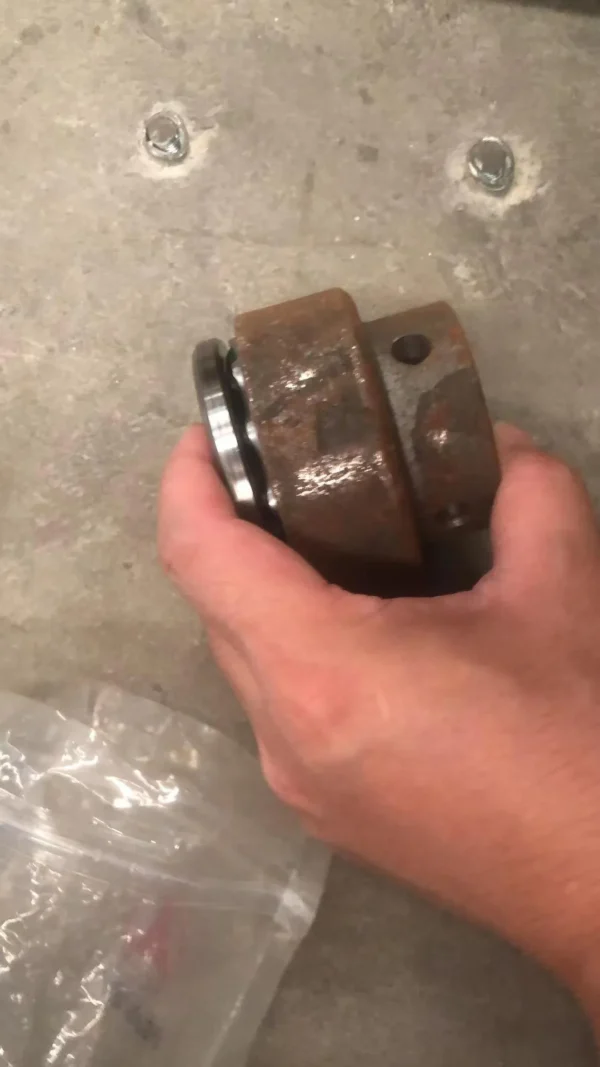 For Sany New 25 Ton Crane Winch Hooks with Bearing Lock Nut 40mm45mm Forged Hook - Image 4