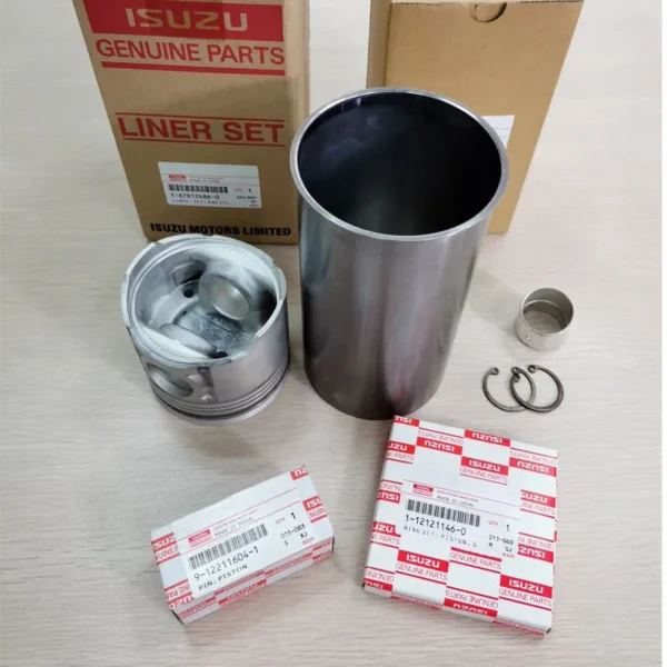 Isuzu 6BG1 4HK1 Engine Liner Kit & Piston Ring Set (4JB1, 6SD1, NPR, RIK) - Image 6