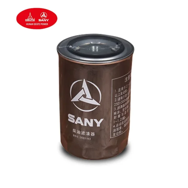SANY SY65 Excavator Genuine Oil Filter D03S3.14-3 (60231038) for D03S3 Diesel Engine - Image 3