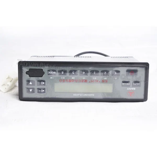 SANY 60197594 Radio MP3 Player w/USB for SY485/SY500/SY550 Excavator - Image 3