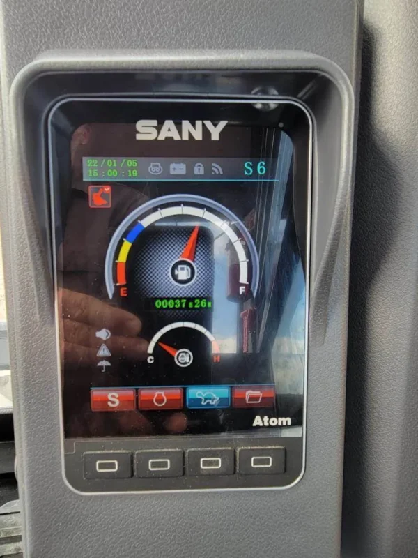 Original Sany SY215C Excavator Display Monitor | OEM Replacement Part - Image 4