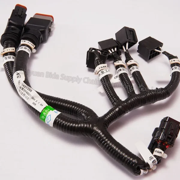 SANY SY485 SY500 SY550 Excavator Control Switch Harness 13421286 SY485C113KH516A - Image 2