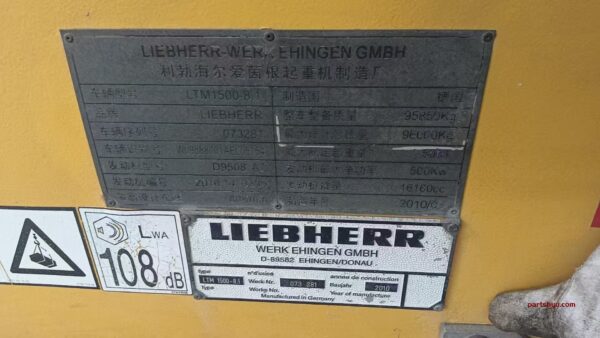 Used Liebherr 500 ton truck crane - Image 3